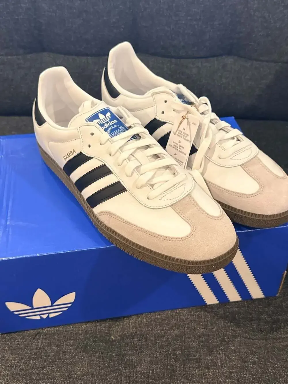 Adidas Samba OG Cloud White/Core Black Sneakers
